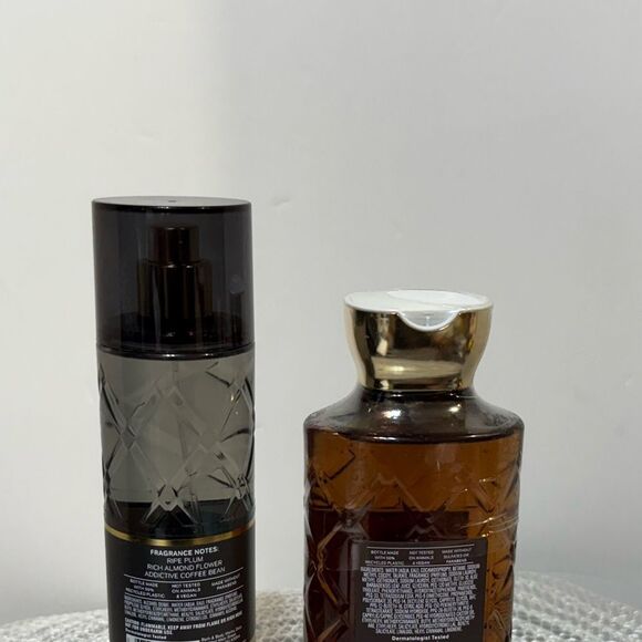 BBW Midnight Addiction Fragrance Mist and Body Wash Set of 2 NWT - Picture 2 of 2